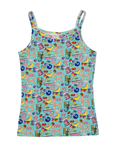 Sunshine Society Kids 90s Girl Cami In Multi