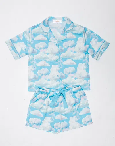 Sunshine Society Kids Daydreamer Silky Set In Multi