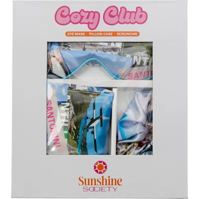 Sunshine Society World Traveler Cozy Club Set In Multi