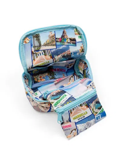 Sunshine Society World Traveler Jewelery Bag In Multi