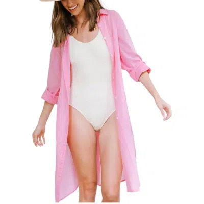 Sunshine Tienda Alex Cover-up In Flamingo In Pink