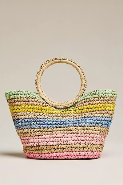 Sunshine Tienda Capri Top Handle Bag In Neutral