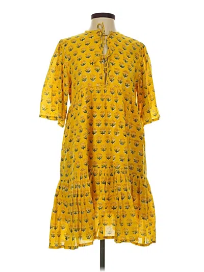 Sunshine Tienda Casual Dress In Brown