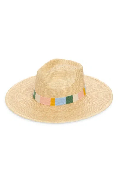 Sunshine Tienda Clara Palm Straw Sun Hat In Neutral