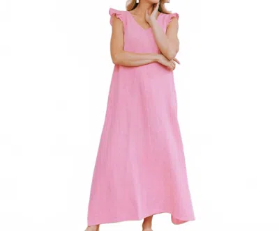 Sunshine Tienda Flamingo Sofia Dress In Pink
