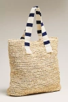 Sunshine Tienda Jakeline Large Raffia Tote In Brown