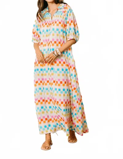 Sunshine Tienda Oasis Dress In Summer Camp Geo In Multi