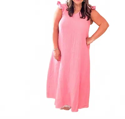 Sunshine Tienda Sofia Dress In Flamingo In Pink