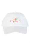 Sunshine Tienda Sunshine Club Baseball Hat In Rainbow