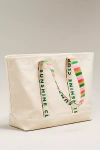 Sunshine Tienda Sunshine Club Canvas Tote In Neutral