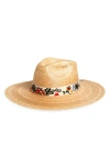 Sunshine Tienda Tropical Embroidered Sun Hat