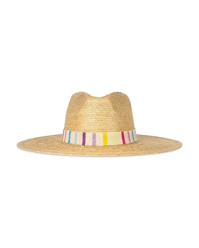 Sunshine Tienda Valentina Palm Straw Hat In Gold