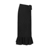 Sunshine Tienda Women's Black Eyelet Vienna Sarong In Black