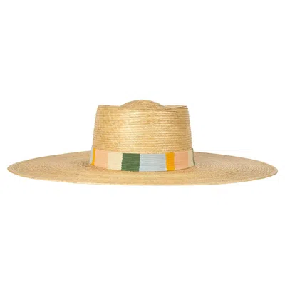 Sunshine Tienda Women's Clara Field Hat In Multi Color In Yellow