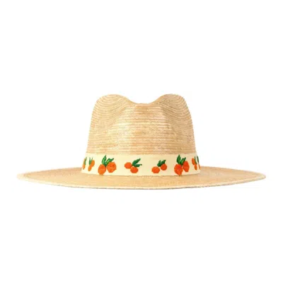 Sunshine Tienda Women's Clementine Palm Hat In Ivory In Neutral