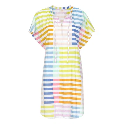 Sunshine Tienda Women's Colorful Stripe Cove Dress In Multi