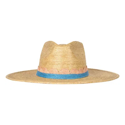 Sunshine Tienda Women's Isabel Crochet Palm Hat In Multi