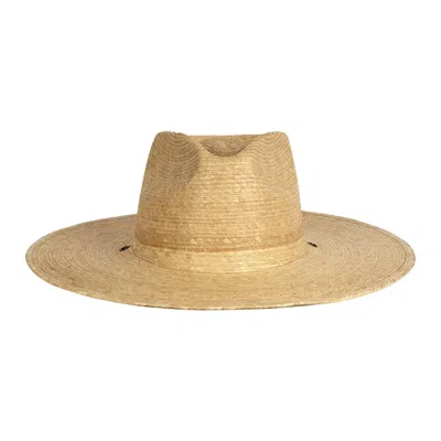 Sunshine Tienda Women's Natural Rancher Palm Hat In Beige In Brown