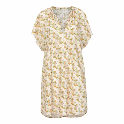 Sunshine Tienda Women's Neutrals / Brown Tropical Garden Cove Cover-up