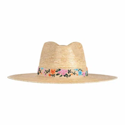 Sunshine Tienda Women's Neutrals Flor Coconut Palm Hat