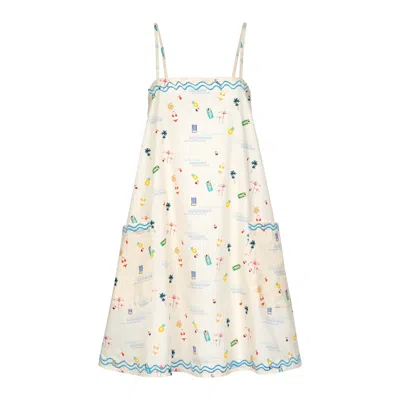 Sunshine Tienda Women's Neutrals / White Sandbar Grotto Dress