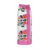 Sunshine Tienda Women's Pink / Purple Pink Flower Sarong In Pink/purple