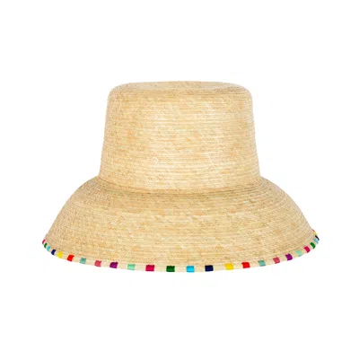 SUNSHINE TIENDA WOMEN'S ROSELIA PALM BUCKET HAT