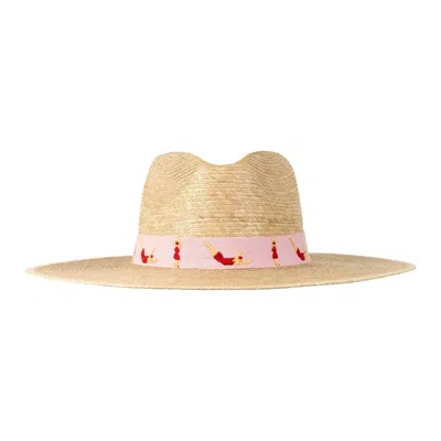 Sunshine Tienda Women's Swimmers Palm Hat In Tan In Neutral