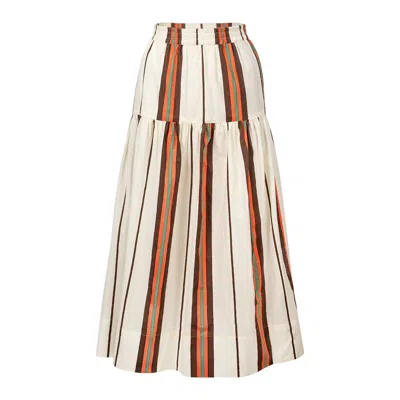 Sunshine Tienda Women's Vintage Stripe Colette Skirt In Multi