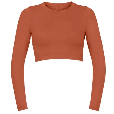 Sunsitiva Women's Green Sunshield Top - Terracotta In Brown