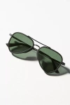 Sunski Astra Aviator Sunglasses In Black