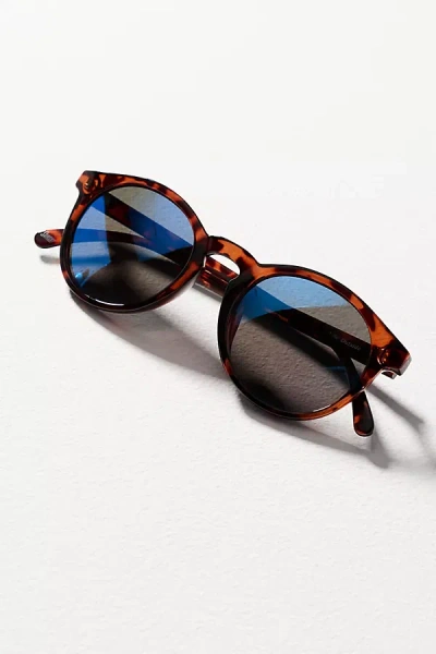 Sunski Dipsea Round Sunglasses In Brown