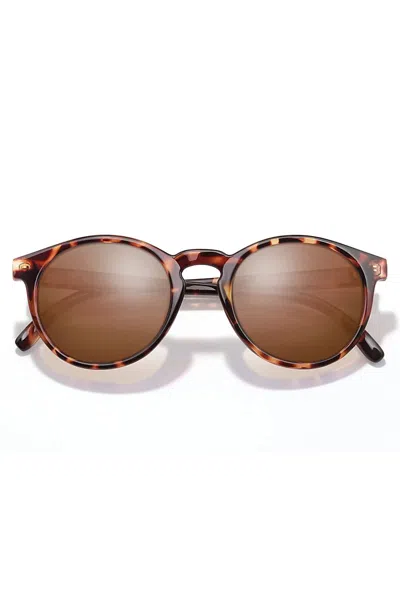 Sunski Polarized Dipsea Sunglasses In Brown