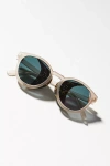 Sunski Tera Circle Sunglasses In Grey