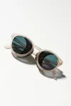 Sunski Tera Circle Sunglasses In Green