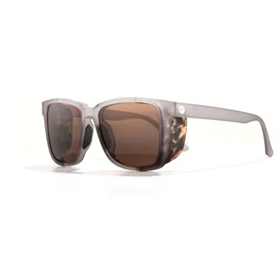 Sunski Women's Couloir Square Sunglasses In Mist Amber In Multi