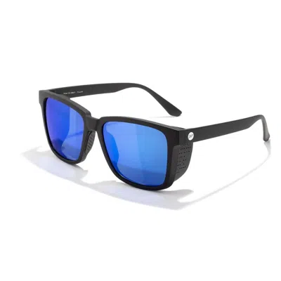 Sunski Women's Couloir Sunglasses In Black Blue In Orange