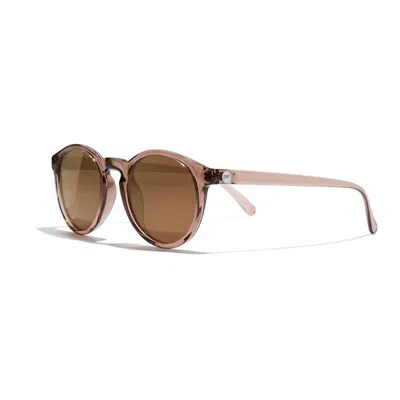 Sunski Women's Dipsea Round Sunglasses In Dusk Bronze In Multi