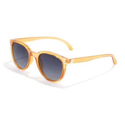 Sunski Women's Makani Round Sunglasses In Honey Ocean In Multi