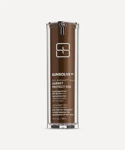 Sunsolvemd Zno Antioxtint Garnet Protect 005 Spf50 28ml