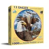 Sunsout 13 Eagles 1000 Piece Jigsaw Puzzle For Adults Round In Multi