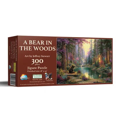 Sunsout A Bear In The Woods 300 Piece Jigsaw Puzzle For Adults