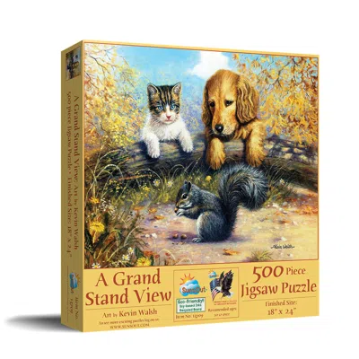 Sunsout A Grand Stand View 500 Piece Jigsaw Puzzle For Adults In Multi