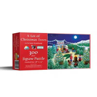 Sunsout A Lot Of Christmas Trees 300 Piece Jigsaw Puzzle For Adults Christmas In Multi