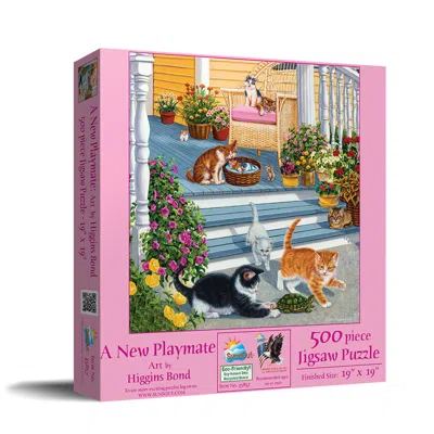 Sunsout A New Playmate 500 Piece Jigsaw Puzzle For Adults In Multi