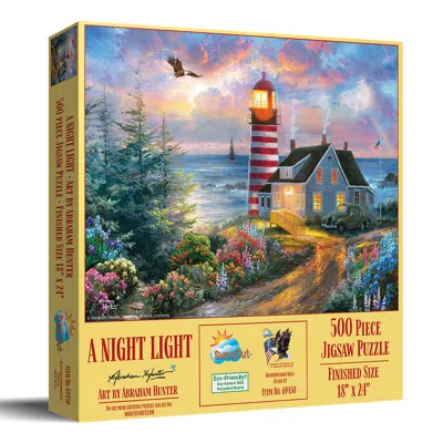 Sunsout A Night Light 500 Piece Jigsaw Puzzle For Adults In Multi