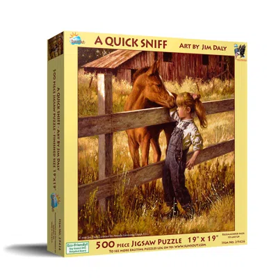 Sunsout A Quick Sniff 500 Piece Jigsaw Puzzle For Adults In Multi
