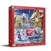 Sunsout A Red Car For Christmas 500 Piece Jigsaw Puzzle For Adults Christmas In Multi