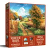 Sunsout A Season To Be Thankful 500 Piece Jigsaw Puzzle For Adults Thanksgiving In Multi