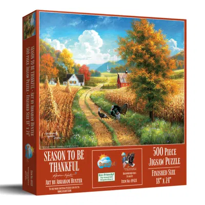 Sunsout A Season To Be Thankful 500 Piece Jigsaw Puzzle For Adults Thanksgiving In Multi